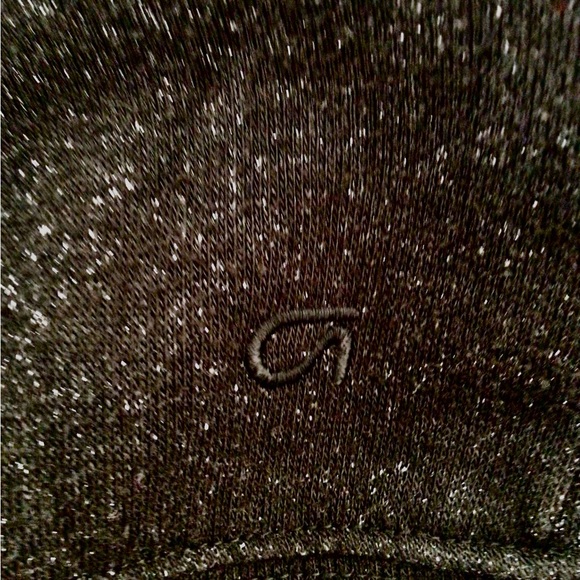 GAP Body Fit Black Sparkling Zip Hoodie - Small - Picture 4 of 5